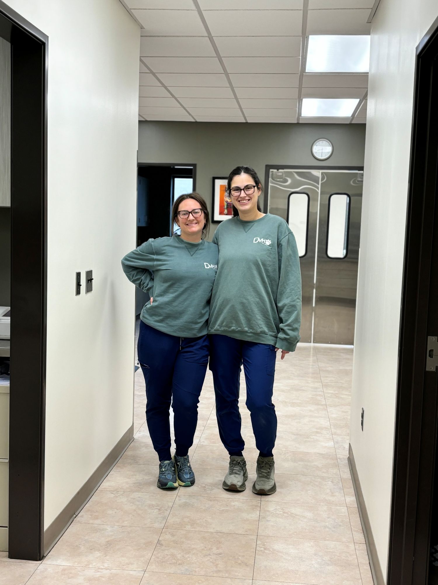 DePorre Shirts and blue pants