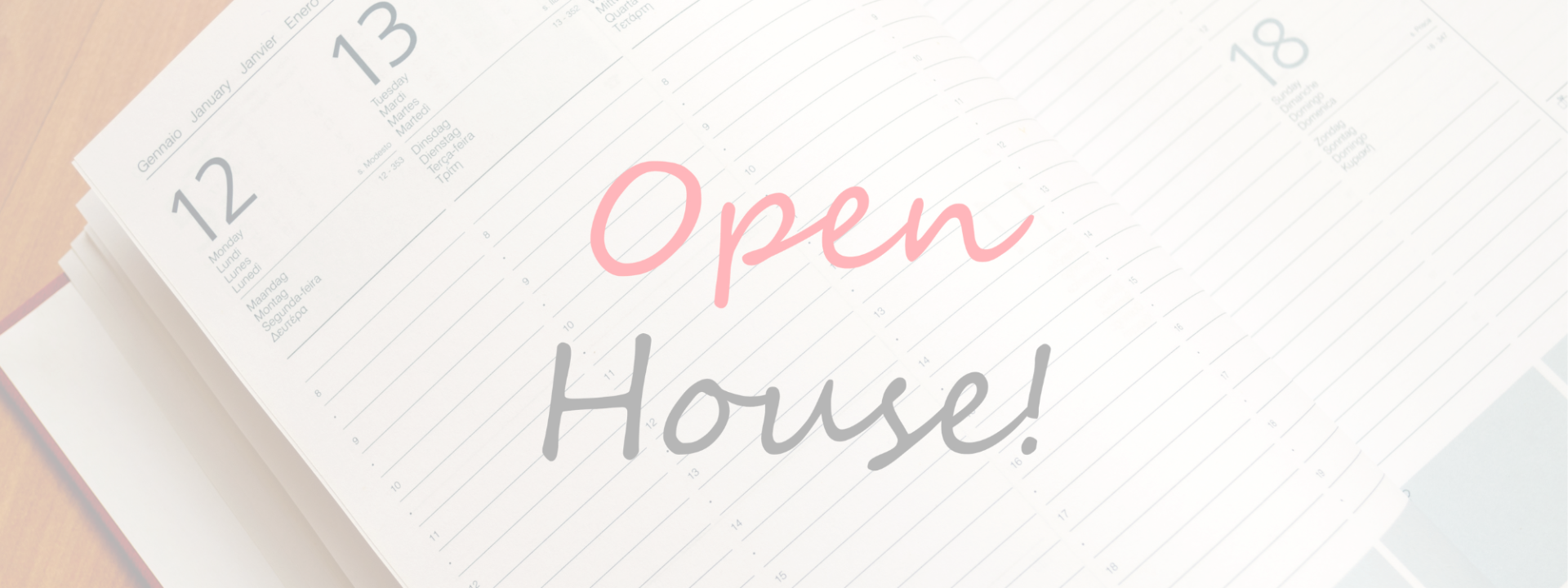 Open House Banner